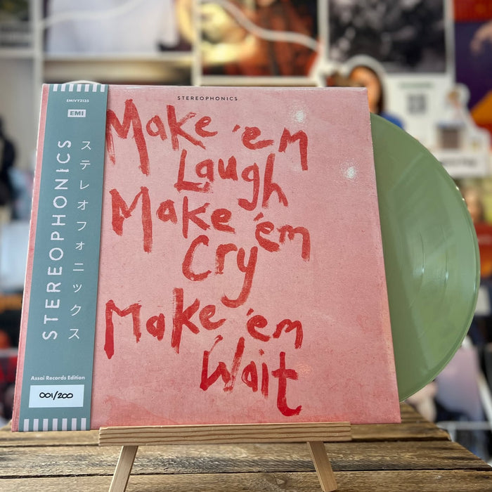 Stereophonics Make 'em Laugh, Make 'em Cry, Make 'em Wait Vinyl LP Assai Obi Edition Coke Bottle Green Colour 2025