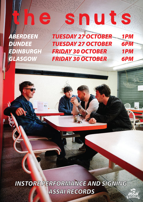 The Snuts Joy In Short Moments Instore Performance & Signing Aberdeen Priority Entry with Pre-Order (1pm Tuesday 27th October 2026)