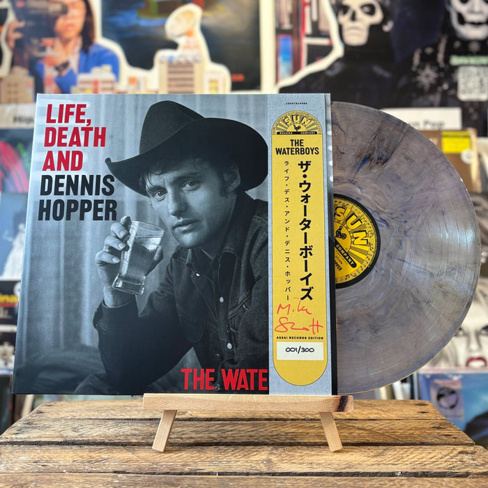 The Waterboys Life, Death and Dennis Hopper LP Signed Assai Obi Edition Psychedelic Waves Colour 2025