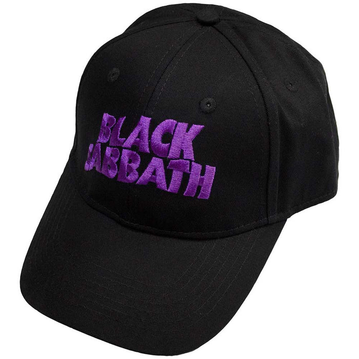Black Sabbath Logo & Devil Baseball Cap Black