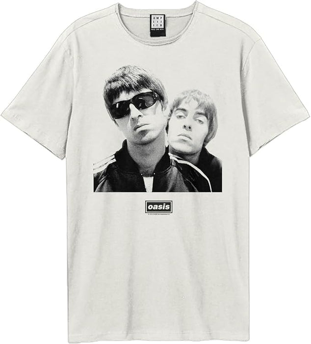 Oasis Noel & Liam Vintage White Small T-Shirt