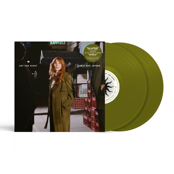 Carly Rae Jepsen Day and Night Vinyl LP Indies Translucent Forest Green Colour Due Out 18/09/26