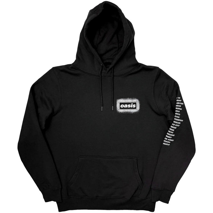 Oasis Spray Live 25 Black Small Hoodie