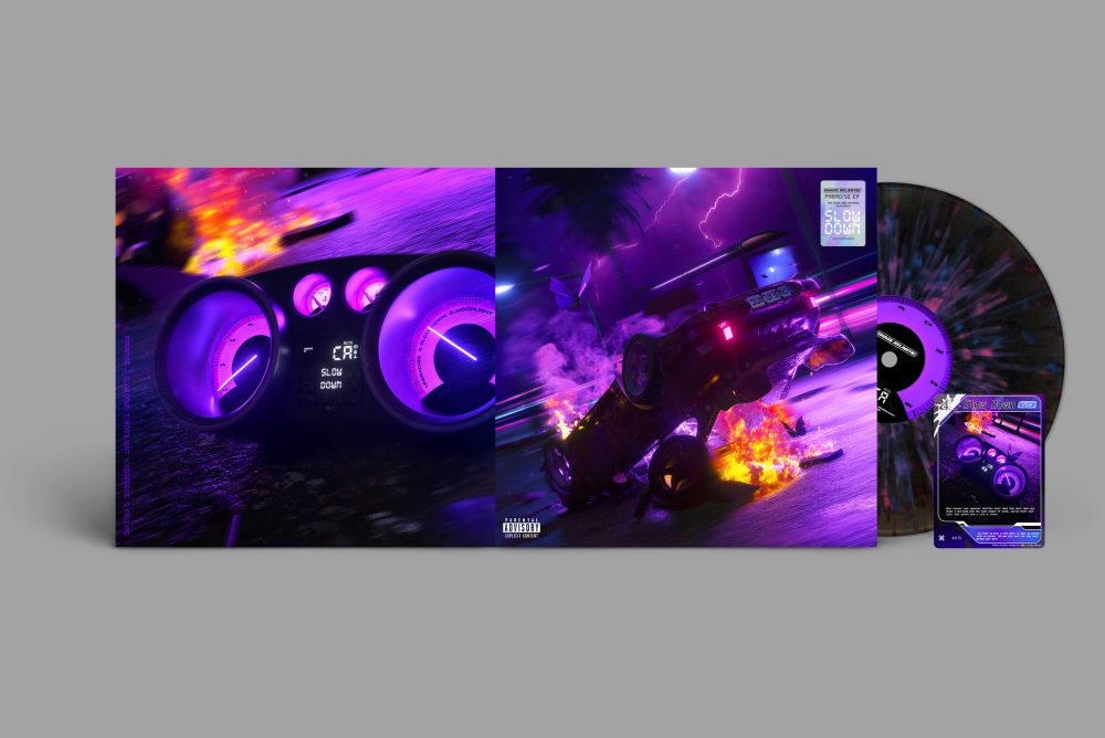 Chase Atlantic Paradise Vinyl LP Black Ice w/Pink & Blue Splatter Colour Due Out 09/01/26