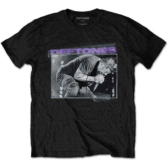 Deftones Chino Live Photo Black Large T-Shirt