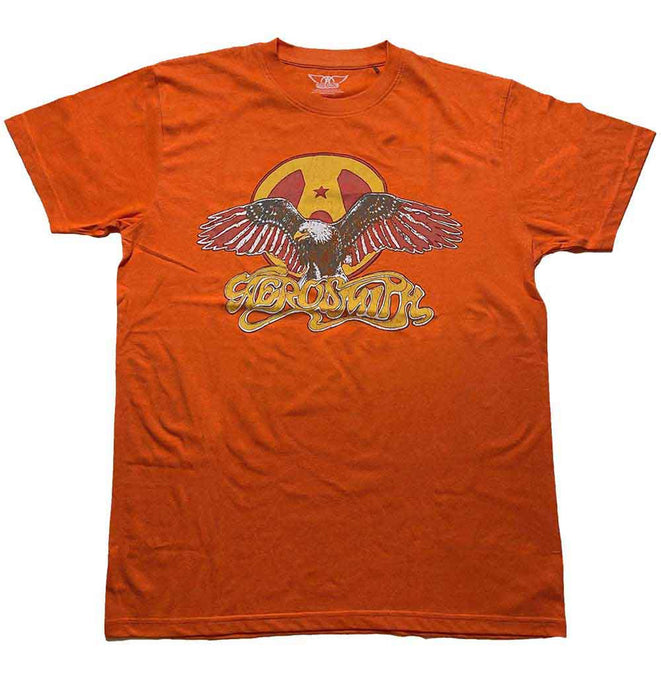 Aerosmith Eagle Orange XX-Large T-Shirt