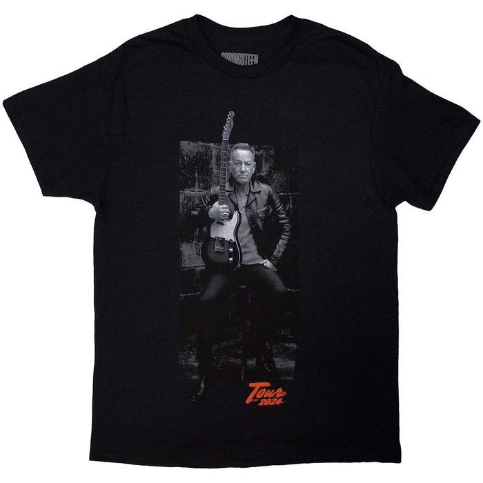 Bruce Springsteen Tour '24 Wheel Black Medium T-Shirt