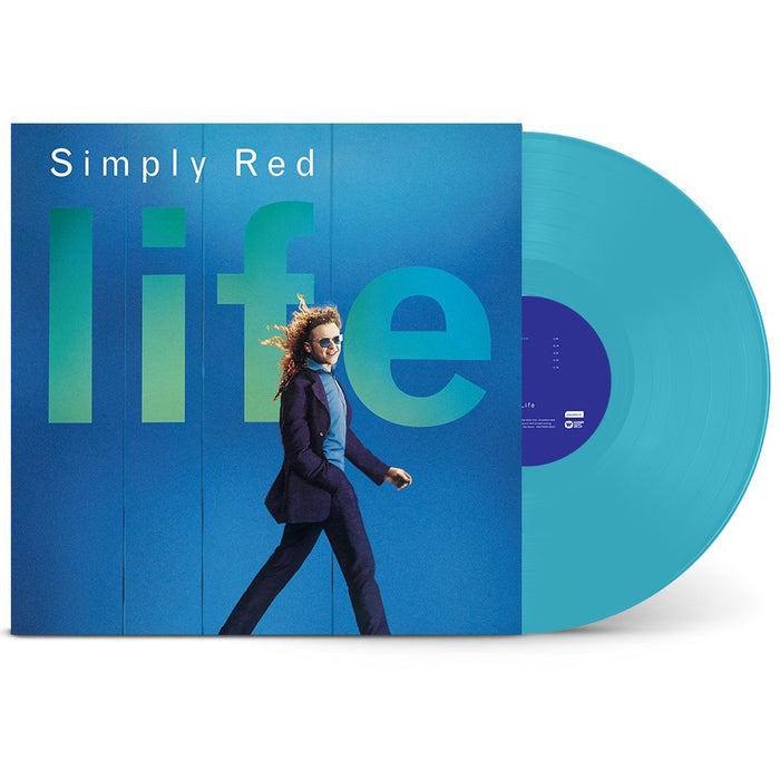 Simply Red Life Vinyl LP Curacao Blue Colour NAD 2026 Due Out 17/10/26