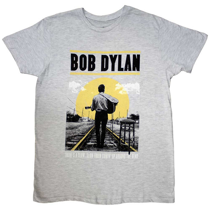 Bob Dylan Slow Train Grey XXX-Large T-Shirt