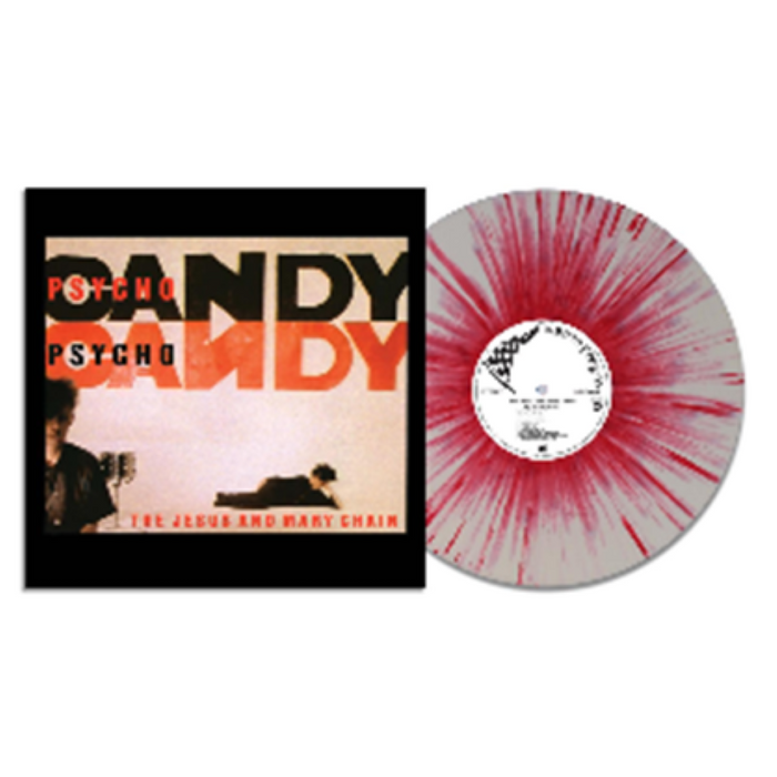 The Jesus and Mary Chain Psychocandy Vinyl LP White & Red Splatter Colour NAD 2025