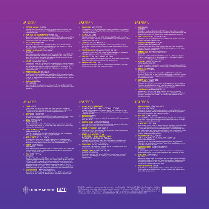 Now Yearbook 1998 Vinyl LP Purple Colour 2025