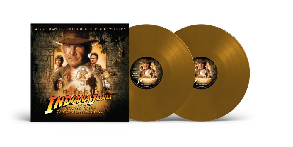 John Williams Indiana Jones and the Kingdom of the Crystal Skull Vinyl LP Bronze Colour Due Out 05/06/26