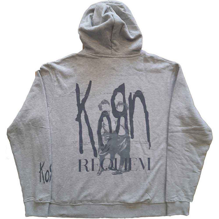 Korn Requiem Grey Large Hoodie