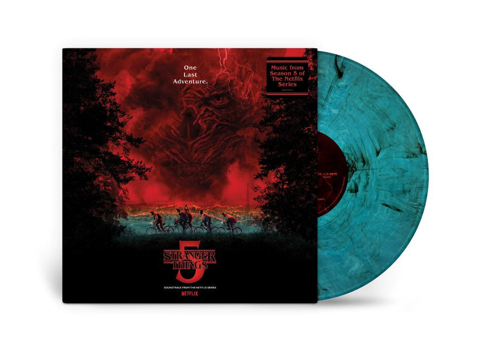 Stranger Things: Soundtrack From The Netflix Series Season 5 Vinyl LP Sea Blue Smoke Colour Due Out 30/01/25