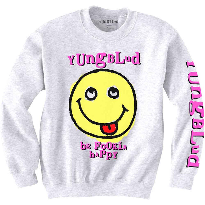 Yungblud Raver Smile Small Sweatshirt