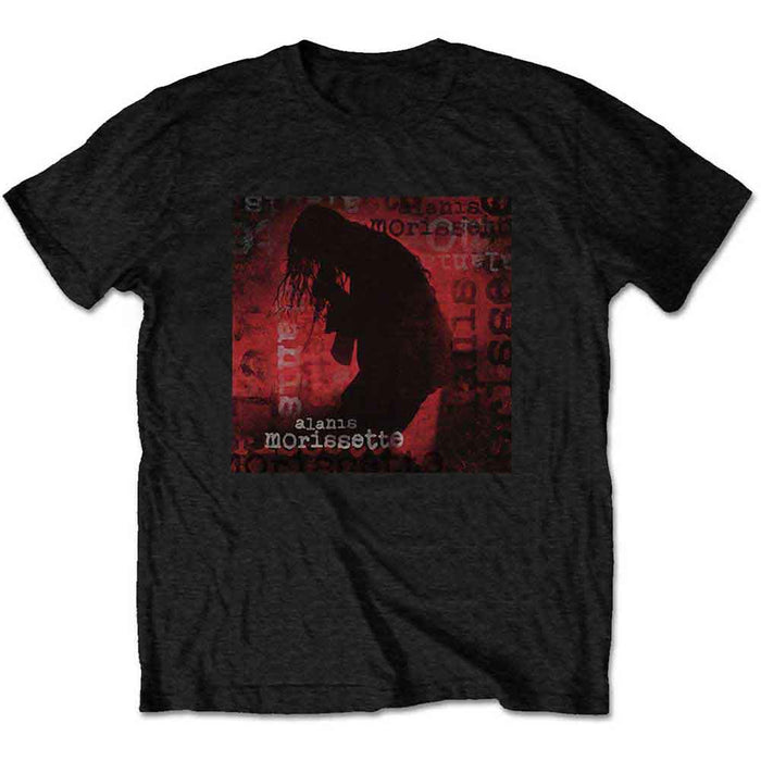Alanis Morissette Ironic Silhouette Black Large T-Shirt