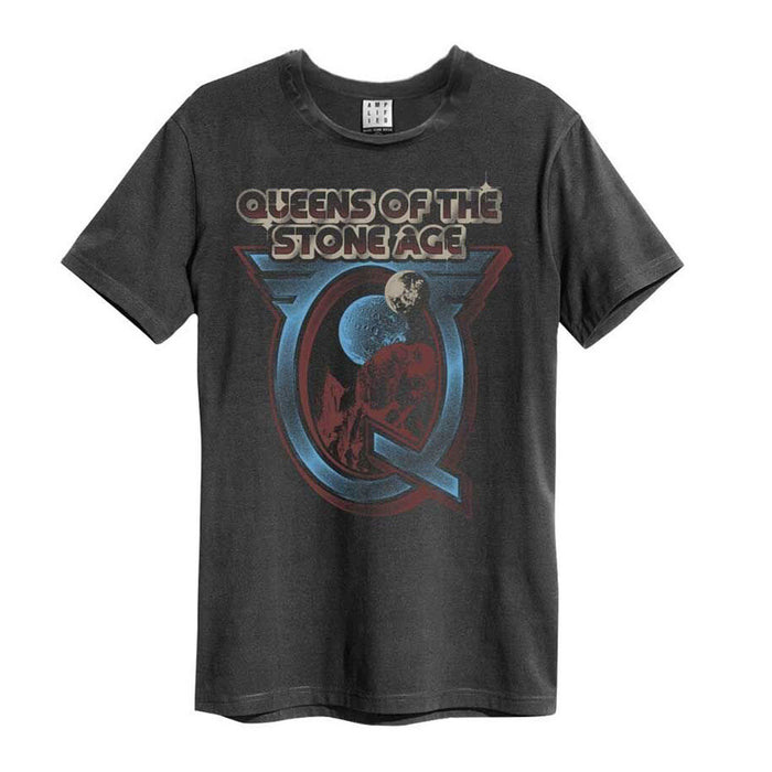 Queens Of The Stone Age Outer Space Charcoal Grey X-Large T-Shirt
