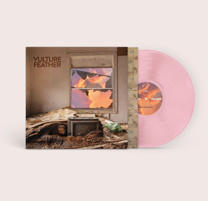 Vulture Feather It Will Be Like Now Vinyl LP Rose Colour 2025
