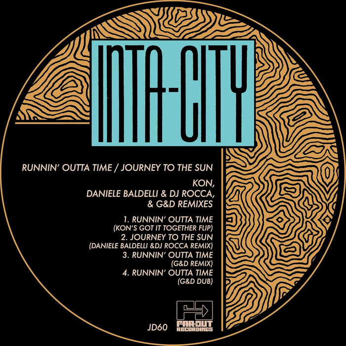 Inta-City Runnin' Outta Time/Journey To The Sun (Remixes) 12"" Vinyl Single  2026