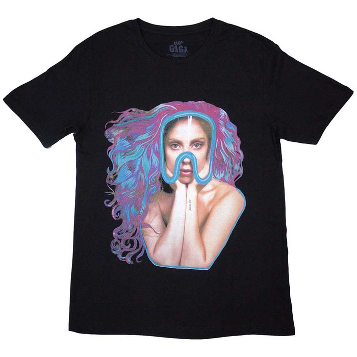 Lady Gaga Artpop Goggles Black Small T-Shirt