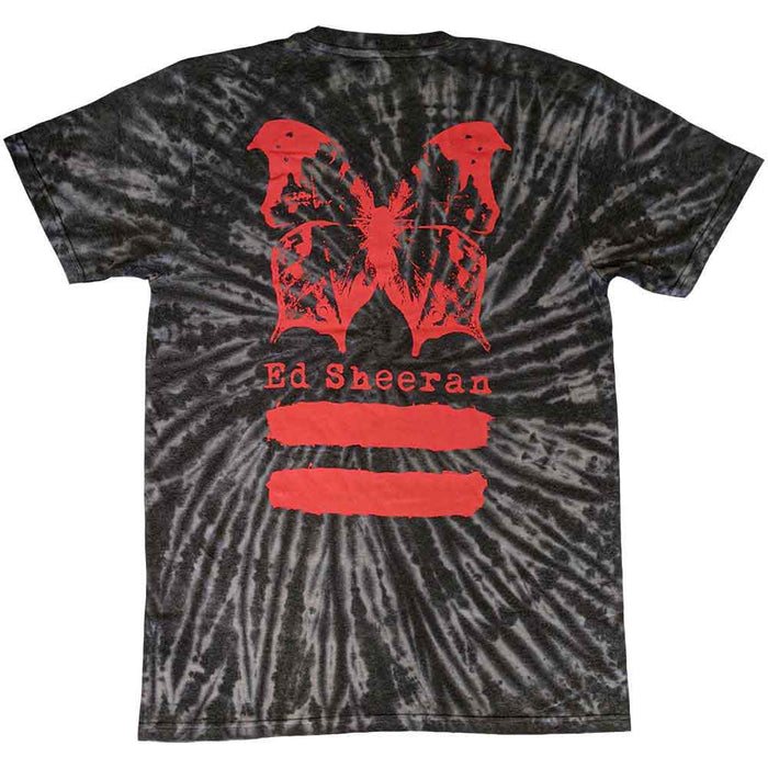 Ed Sheeran Red Equals Butterfly Black Medium T-Shirt