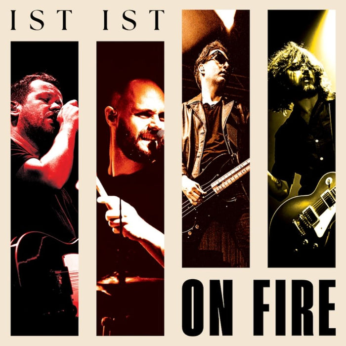 IST IST On Fire Vinyl LP Half/Half Orange/Yellow Colour 2025