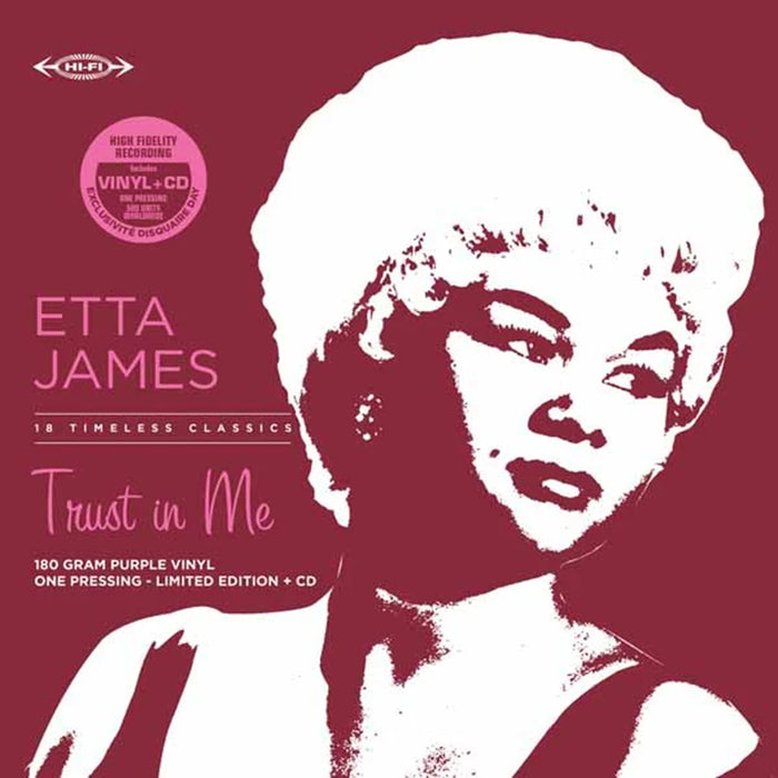 Etta James Don't Cry Baby Vinyl LP Pink Colour RSD 2025