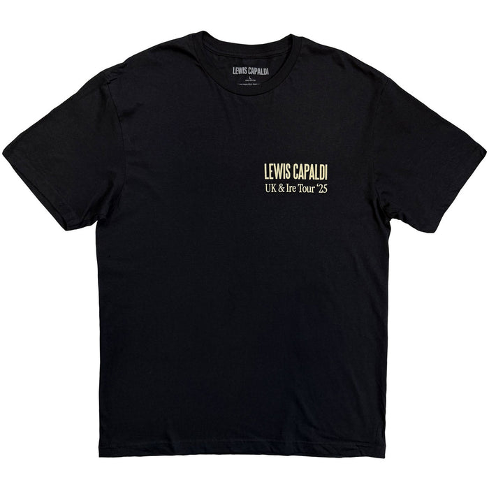 Liam Capaldi Flowers UK Tour '25 Black X-Large T-Shirt