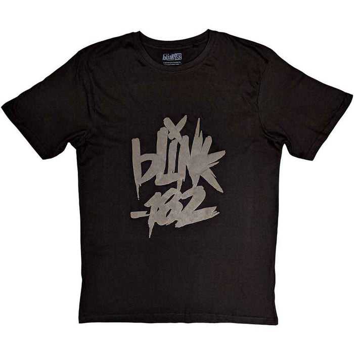 Blink-182 Neon Logo Hi-Build Black Medium T-Shirt