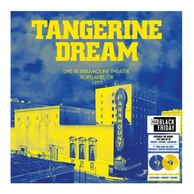 Tangerine Dream Portland Concert - April 20th, 1977 CD RSD Black Friday 2026 Due Out 28/11/26