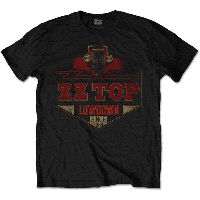ZZ Top Lowdown Black X-Large T-Shirt