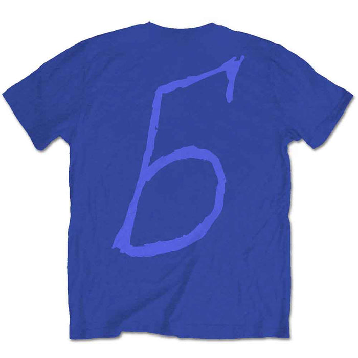 Billie Eilish Billie 5 Blue X-Large T-Shirt