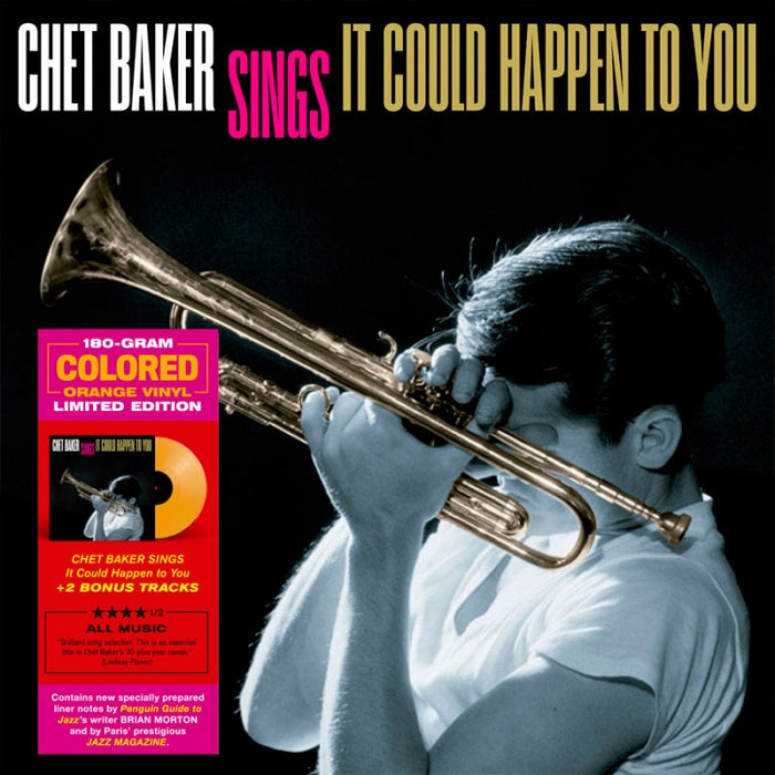 Chet Baker Sings: It Could Happen To You Vinyl LP Orange Colour 2021