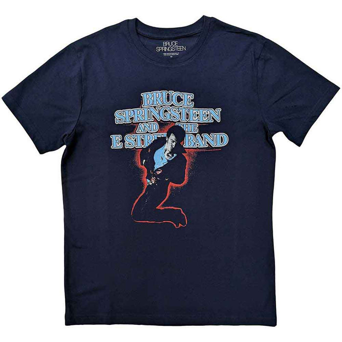 Bruce Springsteen The E-Street Band Navy Blue Large T-Shirt