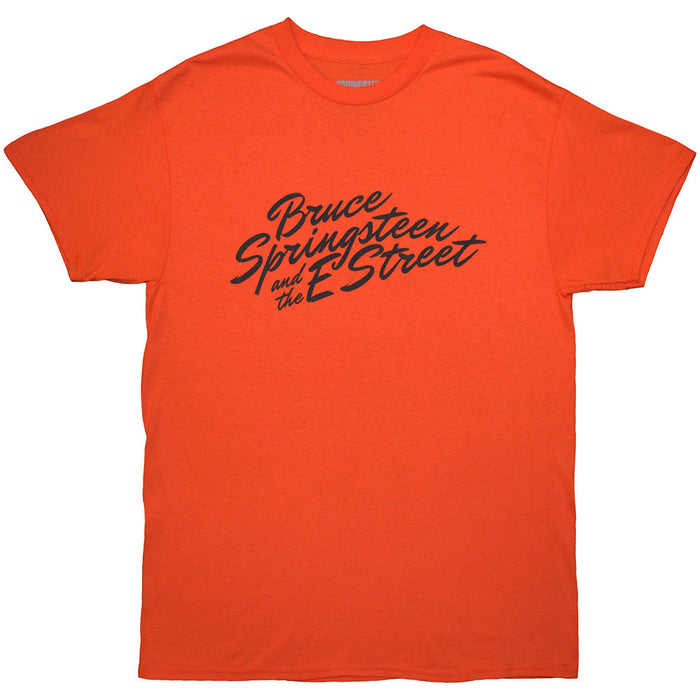 Bruce Springsteen Tour '24 River Font Orange XX-Large T-Shirt