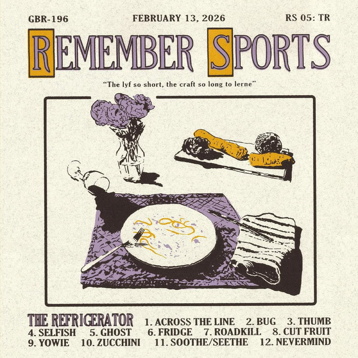 Remember Sports The Refrigerator Vinyl LP 2026