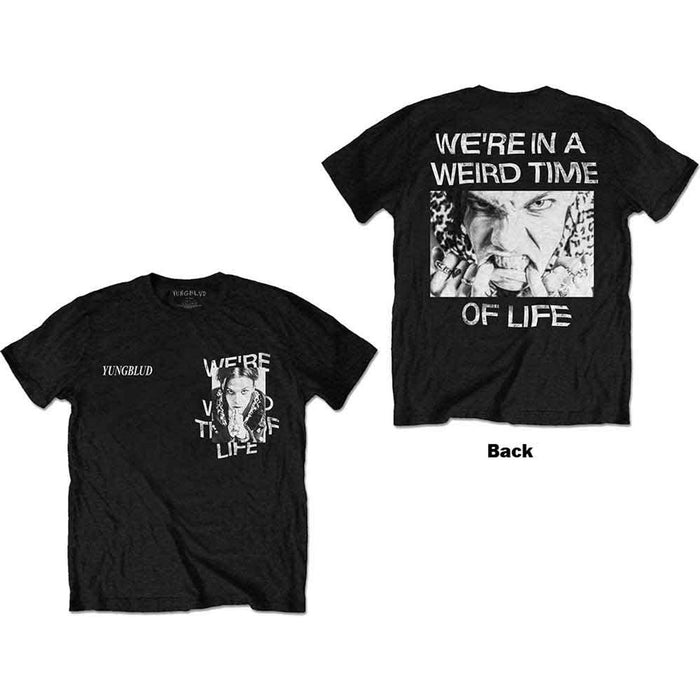 Yungblud Weird Time Of Life Black Small T-Shirt