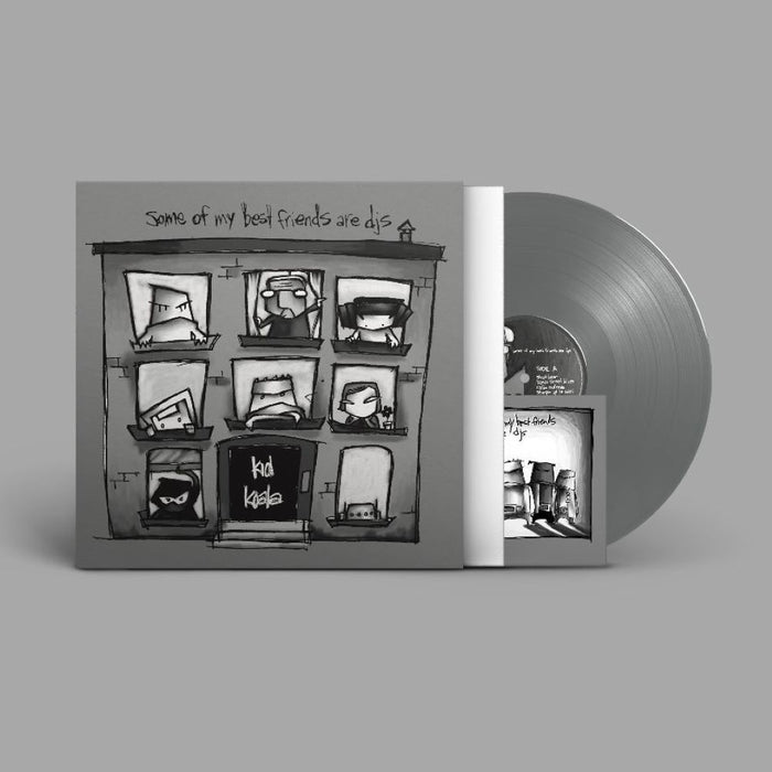 Kid Koala Some Of My Best Friends Are DJs Vinyl LP Silver Colour 2023