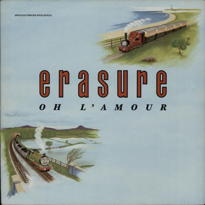 Erasure Oh L'Amour 12" Vinyl Single 1986