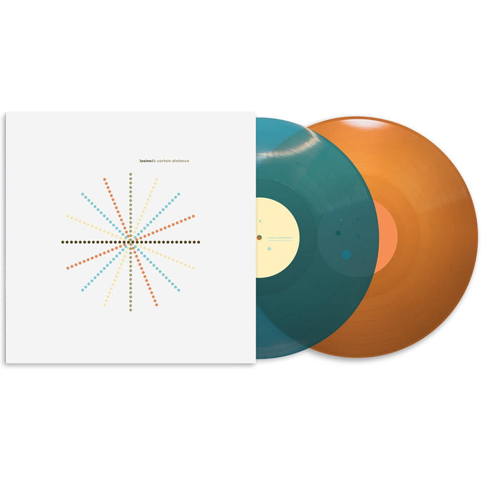 Lusine A Certain Distance Vinyl LP Transparent Orange & Teal Colour Due Out 31/07/26