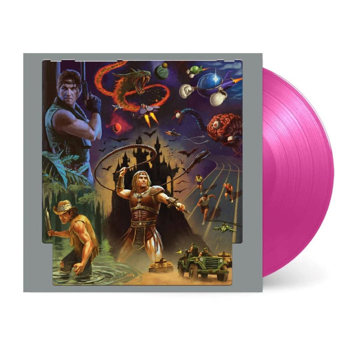 Konami Kukeiha Club Konami Classics: Best Of The NES Vinyl LP Hot Pink Colour Black Friday 2023