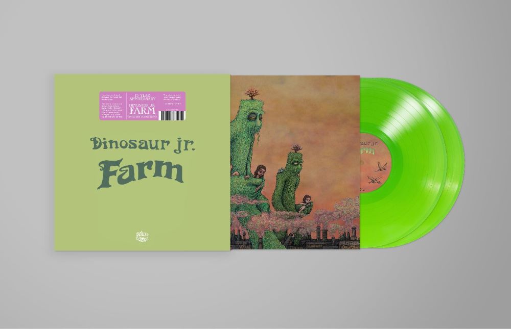 Dinosaur Jr. Farm Vinyl LP Lime Green Colour 2024