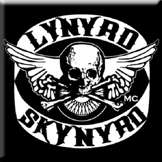 Lynyrd Skynyrd Biker Patch Logo Official Fridge Magnet