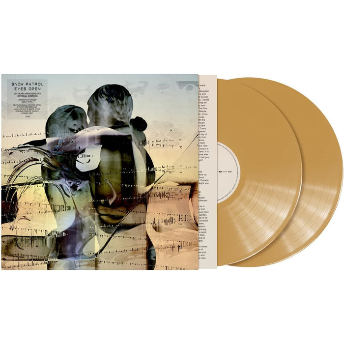 Snow Patrol Eyes Open - 20 Year Anniversary Special Edition Vinyl LP Gold Colour Due Out 24/07/26