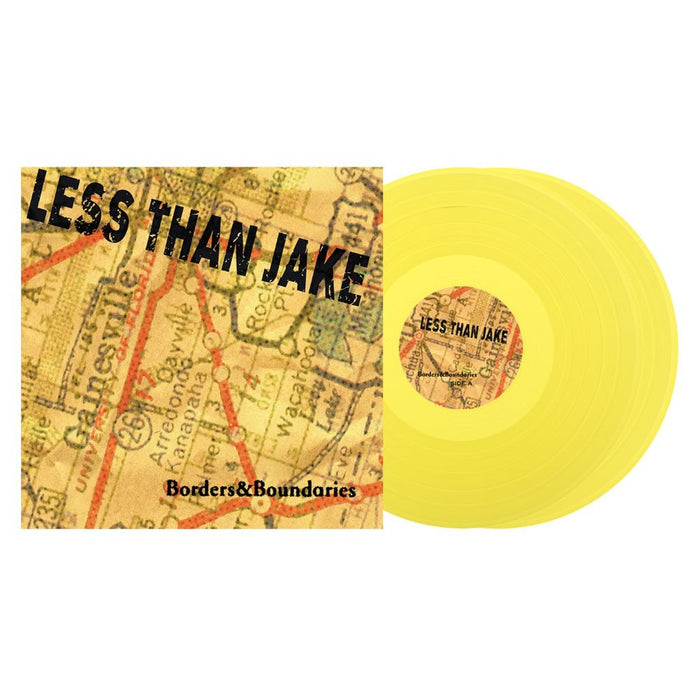 Less Than Jake Borders & Boundaries Vinyl LP Yellow Colour Due Out 23/01/26