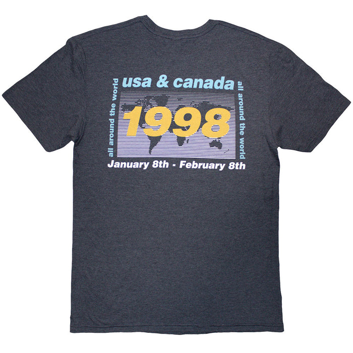 Oasis 1998 World Tour USA/Canada Navy Blue Medium T-Shirt