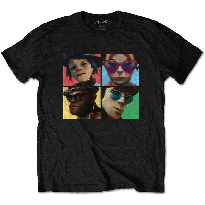 Gorillaz Humanz Black Medium T-Shirt
