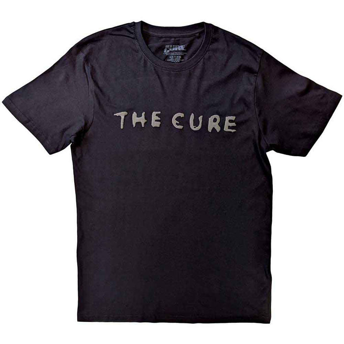 The Cure Circle Logo Black Medium T-Shirt