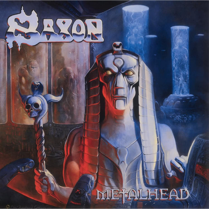 Saxon Metalhead Vinyl LP Gold Colour 2026