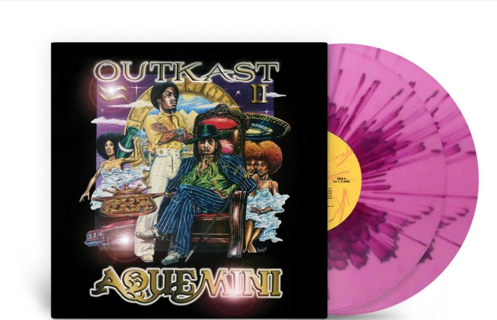 Outkast Aquemini Vinyl LP Pink Splatter Colour Due Out 23/10/26